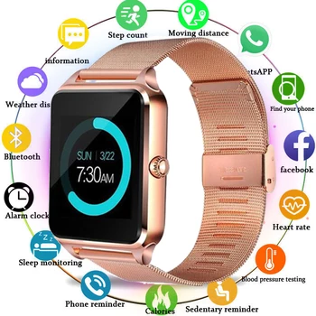 2020 Z60 Smart Hodinky So Sim Karty Bluetooth SmartWatch relogio inteligente Smartwatch GT08 Plus reloj inteligente PK GT08 Band
