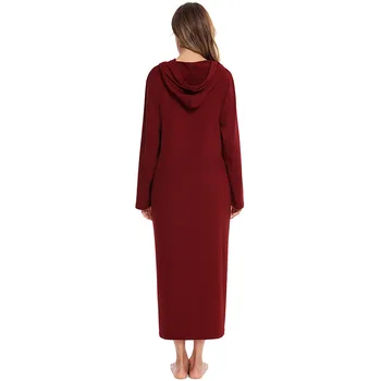 2020 Ženy, Horúce Zimné Kapucňou Sveter Hot Štýl Nového Zips Pyžamo Modálne Dom Kabát
