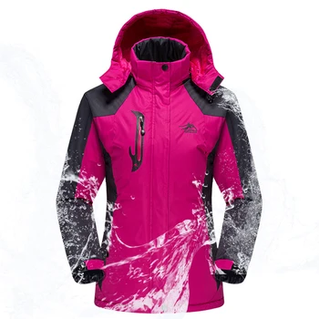2021 Lyžiarske Oblek Pre Ženy Vonkajšie Vetru Nepremokavá Bunda Ski Nohavice Zime Sneh, Lyžovanie Fleece Bundy dámske Snowboard Oblek