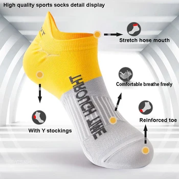 2021 Nové Jar Leto Muži, Ženy, Športové Bežecké Ponožky Ochranné Ponožky Tenké Priedušná Dezodorant Fitness Krátke Ponožky Muž