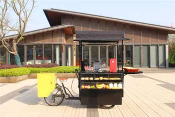 2021 Nové Trendy Elektrické Dospelých Trojkolka Mobile Kávy Potravín Košíka Cargo Bicykel na Predaj na Ulici Doprava Zadarmo