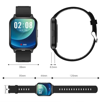 2021 Vwar Ultra tenké Smartwatch pre iPhone 12 Xiao Redmi Telefón Vodotesný IP68 Mužov Šport Fitness Tracker Ženy Inteligentné Hodinky