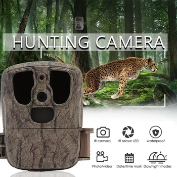 20MP 1080P Lov Fotoaparát S300 Wild Dohľadu Wildcamera Noc Verzia Voľne žijúcich živočíchov Skautingu Chodník Kamery Pasce Lesa Fotoaparát