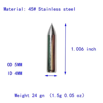 20pcs Lukostreľba Broadhead Cieľové Pole Tipy Kuše hrot šípu Fit ID 4 mm/4.5 mm/5 mm/6 mm/7mm Šípku Hriadeľ kordom Príslušenstvo