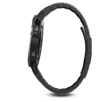 26 MM z Nehrdzavejúcej Ocele Watchband Popruh pre Garmin Fenix 5X Smart Hodinky Rýchle Uvoľnenie Kovové Jednoduché uchytenie potítka Popruh pre Fenix 3