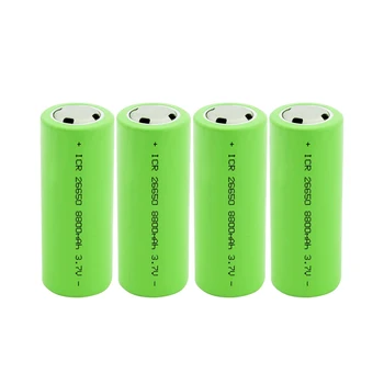 26650 Batéria 3,7 V 8800mAh Li-ion batéria Lítium Li-polymérová nabíjateľná Batéria bezpečné batérie Priemyselné použitie Pre LED Blesk Phonetorch