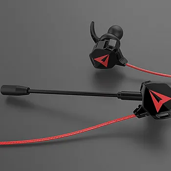 3,5 mm In-Ear Slúchadlá Herné Headset Mikrofón Stereo Slúchadlá Drôtové Pre PS4 Xbox nepremokavé športové Bez bluetooth slúchadlá