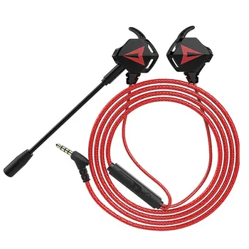 3,5 mm In-Ear Slúchadlá Herné Headset Mikrofón Stereo Slúchadlá Drôtové Pre PS4 Xbox nepremokavé športové Bez bluetooth slúchadlá