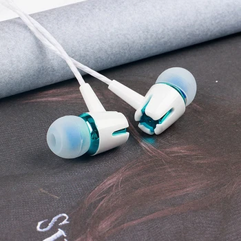 3,5 mm jack Crystal Spp line kontrolu headset hudobné slúchadlá drôtové slúchadlo s mikrofónom pre mobilný fón