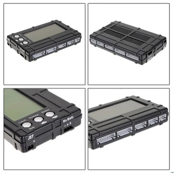 3 v 1 RC 2s-6s LCD, Li-Po Batérie Balancer Napätie Meter Tester a Discharger