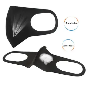 30/ 10pcs Nano Polyuretánu Black Mask Maska proti Prachu uhlím Vetru odolný proti otrasom, prachu Antibakteriálne Maska Unisex