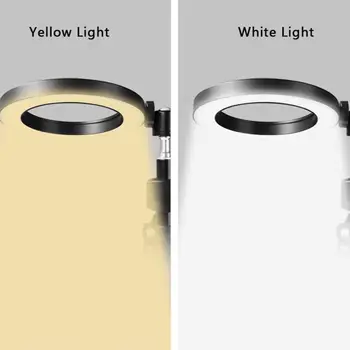 30 cm 3-svetlé Farby, LED Prsteň Svetla Fotografické Selfie Krúžok Osvetlenie S Adaptérom Pre Youtube make-up Video Studio Vyplniť Svetla