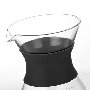 300/400 ml Sklo Coffee Pot Dripper Moka Čaj Maker Percolator Espresso Barista Príručka Kanvica Kanvicu S Nerez Filter