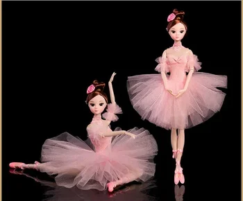 32 cm Balet bábika Módne Dievča BJD Bábiky Originálne Handmade 1/6 Bábika kompletnú Sadu 12 Spájané Bábika Dievčatá, Hračky pre Deti, Detský Darček