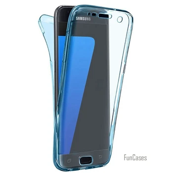 360 Kremíka Mäkké Prípadoch Pre Samsung Galaxy A50S A30S A50 Prípade A70 A70S Kryt A20E A10E Prípade TPU Kryt Huawei P Smart Plus 2019