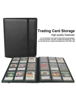 360PCS Multifunkčné Trading Card Skladovanie Album Nepremokavé Non-toxicPocket Karty Skladovanie Album Organizátor