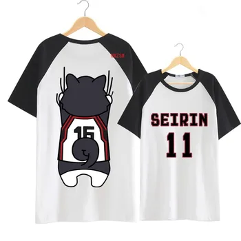 3Colors Kuroko je kros Seirin 11 Kuroko Tetsuya T-shirt Cosplay Kostým Kuroko No Basuke Krátke Sleeve Tee Tričko Bavlna