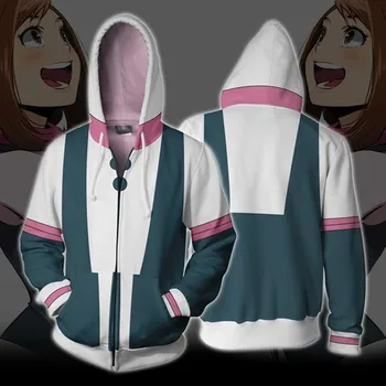 3D Môj Hrdina Akademickej obce, mikiny Plus veľkosť jednotné Muži Ženy hoodies cosplay kostým College oblečenie Top Nové