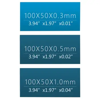 3KS 0.3/0.5/1 mm Tepelná Pad 6.0 W/M. K Vysoko Efektívne Tepelná Vodivosť Podložky