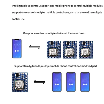 4 Kanálový Prepínač Modul Ewelink Aplikácie Hlasové Ovládanie Diaľkové DIY MCU Rady pre Alexa Echo Domovská stránka Google Hniezdo IFTTT