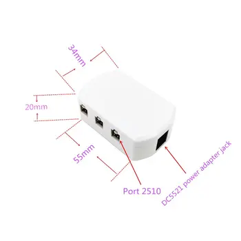4 Pack 2510 [6 Port] Samec Konektor LED Kabinetu Svetlo Hub Rozbočovač Adaptér Spojovacej skrinke ST327