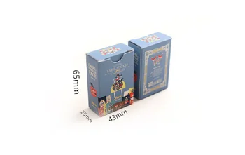 48pcs/pack Tvorivé Snow White Box Blue Nálepkou, Vysokej Kvality Pre Dary A Každodenné Nálepky