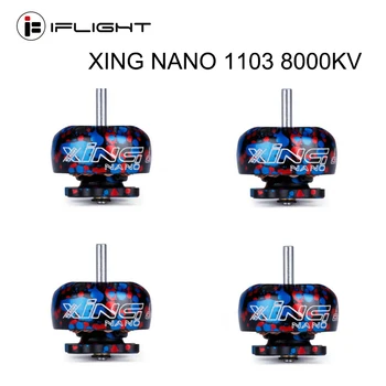 4pcs IFlight XING NANO 1103 8000KV / 10000KV 2-3S CW Niť Striedavý Motor pre RC CineBee 75HD alebo podobné FPV Racing Drone