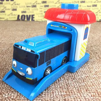4pcs/nastaviť Mierku modelu vyčítať malý autobus detí miniatúrne autobus plast dieťa oyuncak garáž vyčítať autobus deti hračky Vianočný darček