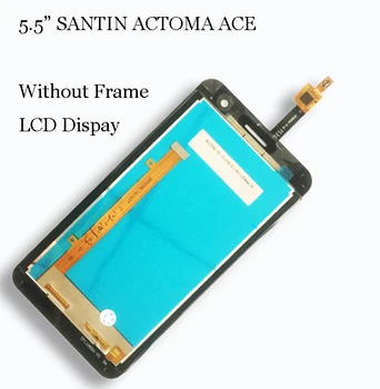 5.5 palcový lcd displej pre SANTIN ACTOMA ACE LCD Displej S Dotykovým displejom Digitizier Montážnych dielov Príslušenstva