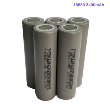 5 ks/Veľa 18650 Lítium-Iónová Nabíjateľné Batérie Vopred nabitá batéria 3,7 V 18650VTC7 34F 3400mAh batérie veľkoobchod