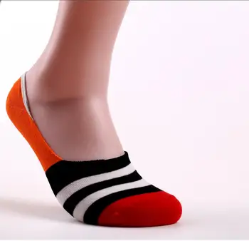 5 Párov Mužov Bavlnené Ponožky Letné Priedušná Neviditeľné Loď Ponožky Nonslip Loafer Členok Nízky Strih Krátke Ponožky Muž Sox pre Obuvi