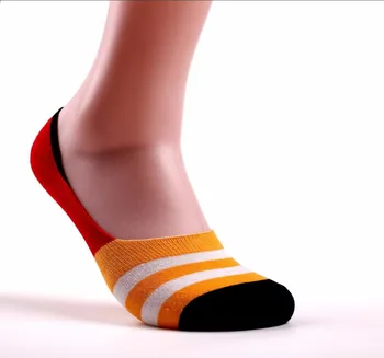 5 Párov Mužov Bavlnené Ponožky Letné Priedušná Neviditeľné Loď Ponožky Nonslip Loafer Členok Nízky Strih Krátke Ponožky Muž Sox pre Obuvi