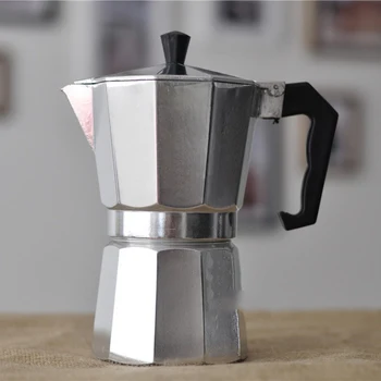 50/100/150/300/450/600 ML Domácnosti Hliníkové Latte Moka kanvice Sporák Espresso Maker Nástroj Easy Clean pre Domáce Kancelárie Káva