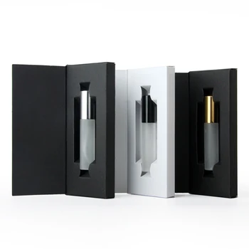 50 ks/10 ml veľa mráz galss parfum fľašu spreji s black a white box parfum rozprašovač balík