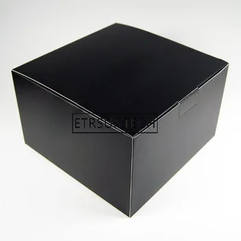 50pcs Papierové Krabice Spp Balenie Predstavuje Biela Čierna Darčeková krabička Balenie pre Hip Hop Spp Baseball Klobúk Darčekové Krabice