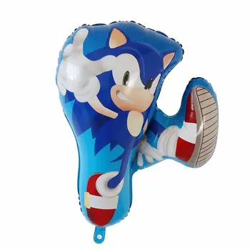 50pcs Sonic Balóny Super Hrdina Sega Hra Fanúšikovia Fóliový Balón Chlapec Dievča Šťastný Brithday Strany Balóny, Dekorácie Deti Hračka Globos