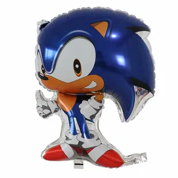 50pcs Sonic Balóny Super Hrdina Sega Hra Fanúšikovia Fóliový Balón Chlapec Dievča Šťastný Brithday Strany Balóny, Dekorácie Deti Hračka Globos