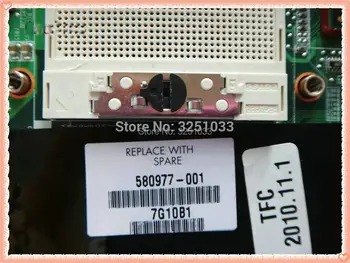 580977-001 pre HP PAVILION DV6T-2100 NOTEBOOK PC, DDR3 DV6-2000 základná doska pre HP DV6 PM55 non-integrované