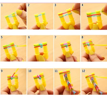 600pcs gumy loom pásma dievča, darček pre deti elastický remienok na tkanie sťahovacie náramok hračka guma pre náramky diy materiál nastaviť