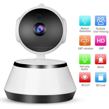 720P Wifi IP Kamera Baby Monitor Prenosného HD Bezdrôtový Smart Baby Kamery, Audio a Video Záznam Dohľadu Home Security Kamera 1MP