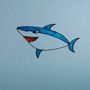 8pcs Dieťa shark Vodné tvory Osamelý mýval model Akčná Hračka Údaje akcie obrázok anime obrázok Najlepšie Deti Narodeninám