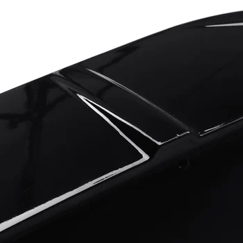 ABS Auto Zadný Kufor Spojler Pery Krídlo Stráže Lesklé čierne Uhlíkové Vlákna, Farby Benz W204-C-class 4dr Sedan 2008-13 batožinového priestoru Spojler