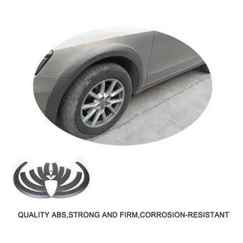 ABS Blatník Svetlice Wheel Arch Obočie Široký Pás Kryty Pre Audi Q5 Non-Sline 2009 - 2016 Blato Klapky Stráže Trim