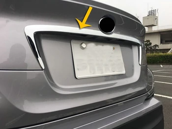 ABS Chrome Zadné Dvere Veka batožinového priestoru Kryt Výbava Exteriér Liatie Samolepky Pre Toyota C-H CHR 2017 2018 2019