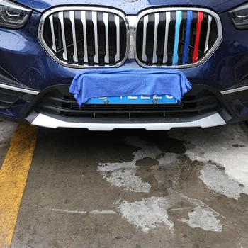 ABS Predné Zadný Nárazník Difúzor Chránič Stráže Protišmykové Platne vhodné Pre BMW X1 F48 2020 Auto Dekorácie