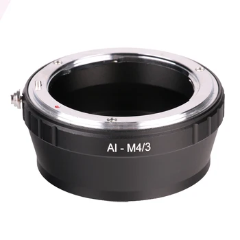 AI-M4/3 Objektív Kamery Adaptér Mount Adaptér Krúžok pre Nikon F AI Objektív AF Micro 4/3 Olympus Panasonic