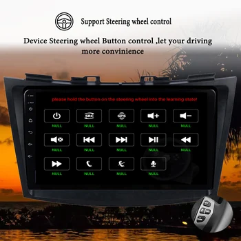 Android 10.0 Auto, DVD, Stereo Multimediálne Headunit pre Suzuki Swift 2011-Auto PC Rádio GPS Navigáciu Video Audio auta gps navi