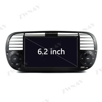Android 9.0 Auto Multimediálny Prehrávač Pre Fiat 500 2007 2008 2009 obdobie 2010-auta GPS Navi Rádio Audio stereo Dotykový displej vedúci jednotky