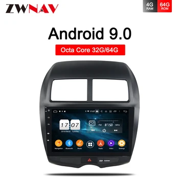 Android 9.0 Auto Rádio Multimediálny Prehrávač 2 din dvd GPS Pre Mitsubishi ASX 2010-2017 Navigáciu headunit Stereo 10.2