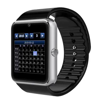Android Smart Hodinky GT08 S Kamera, Bluetooth 4.0, Náramkové hodinky Podporu Sim TF Karty Smartwatch GT08 A1 DZ09